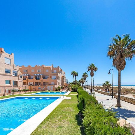 Beachfront, Pool, Terrace, Garage & Fibre Internet Tarifa Luaran gambar