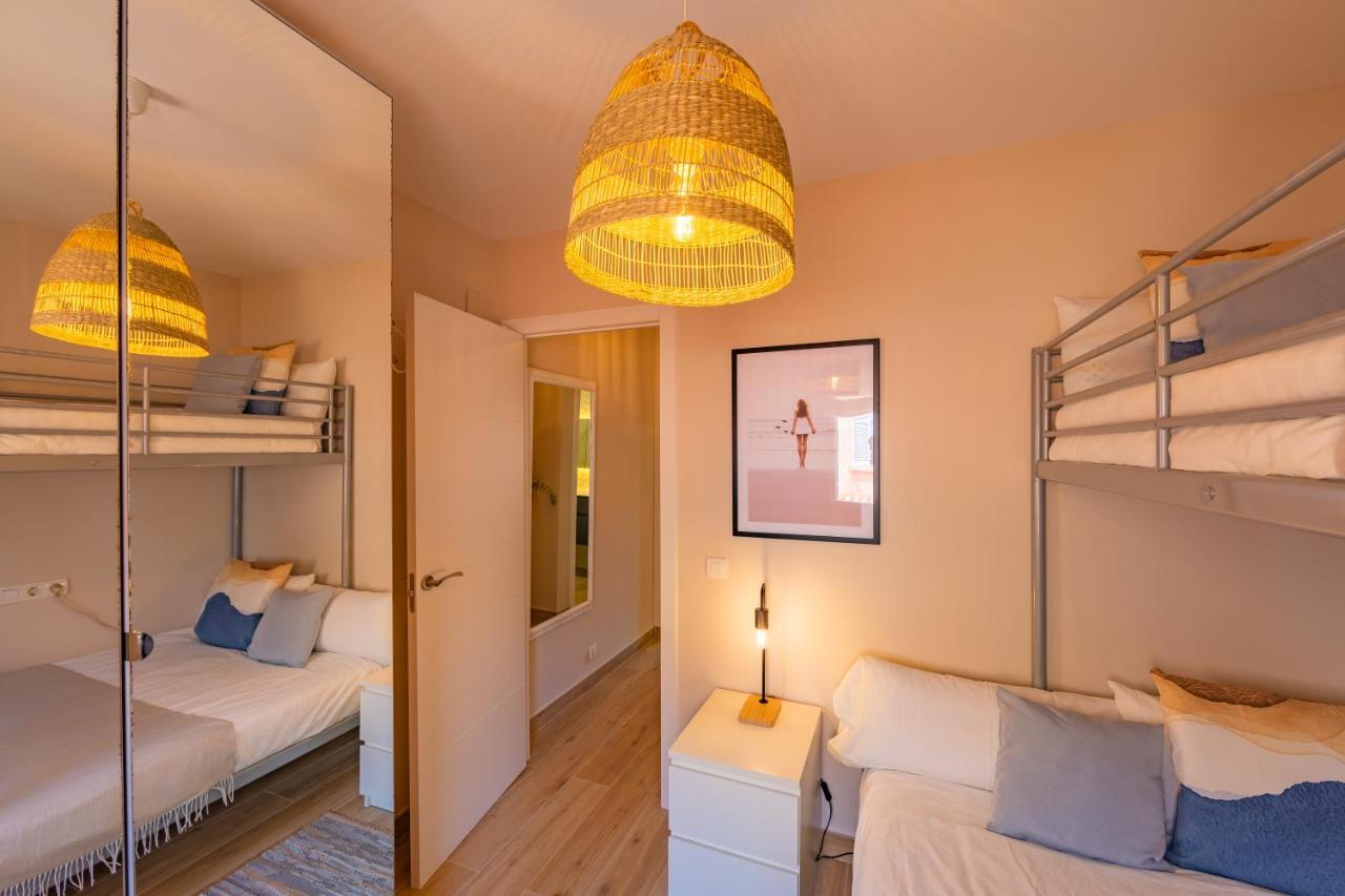 Beachfront, Pool, Terrace, Garage & Fibre Internet Tarifa Luaran gambar