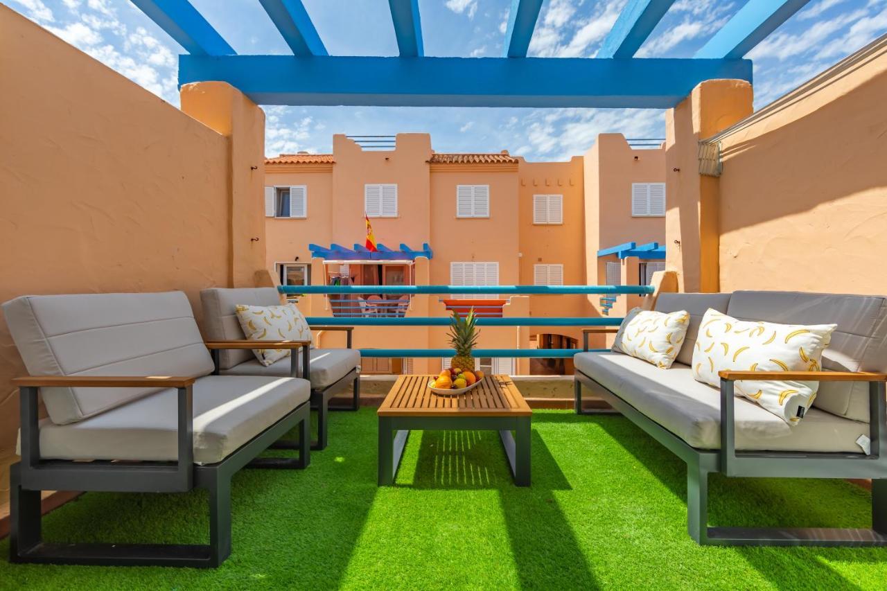 Beachfront, Pool, Terrace, Garage & Fibre Internet Tarifa Luaran gambar